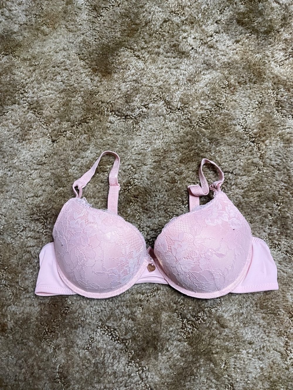 Juicy Couture‎ Light Pink Bra Size 36C